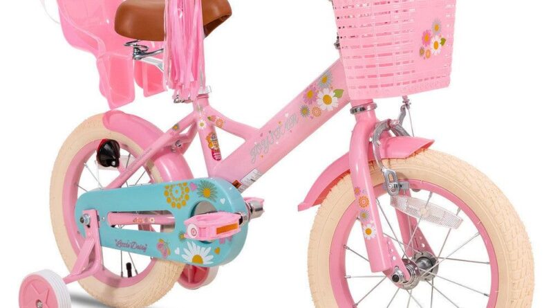 JOYSTAR Little Daisy Girls Bike with basket and doll seat