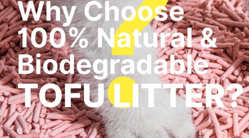 MICHU Tofu Cat Litter Gen3 6L bag with cat litter pellets