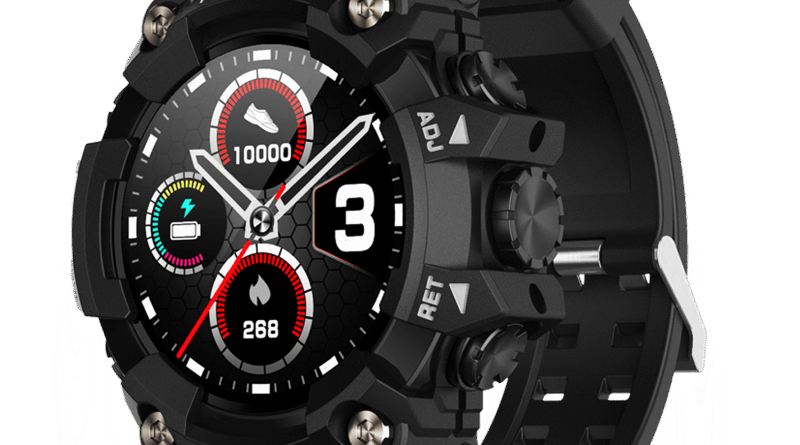 AlphaGear Delta Smartwatch rugged studio product shot