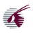 Qatar Airways logo, a top-rated business class carrier on AranGrant