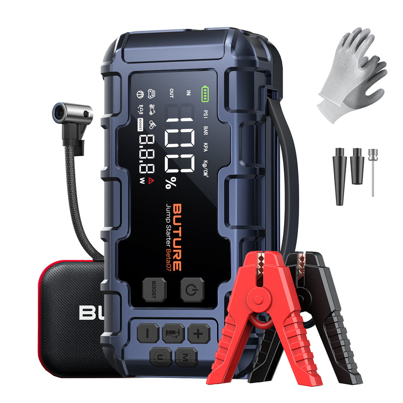 Buture Beta07 Car Jump Starter Review: Best 10-in-1 Roadside Kit?