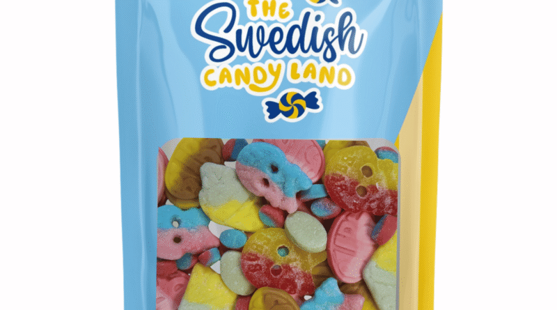 Resealable bag of Swedish Candy BUBS Pick-N-Mix from Swedish Candy Land